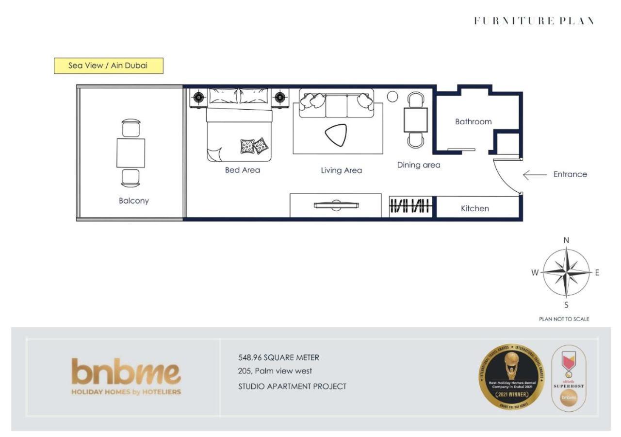 Bnbmehomes - Palm Views Dubai Exterior foto